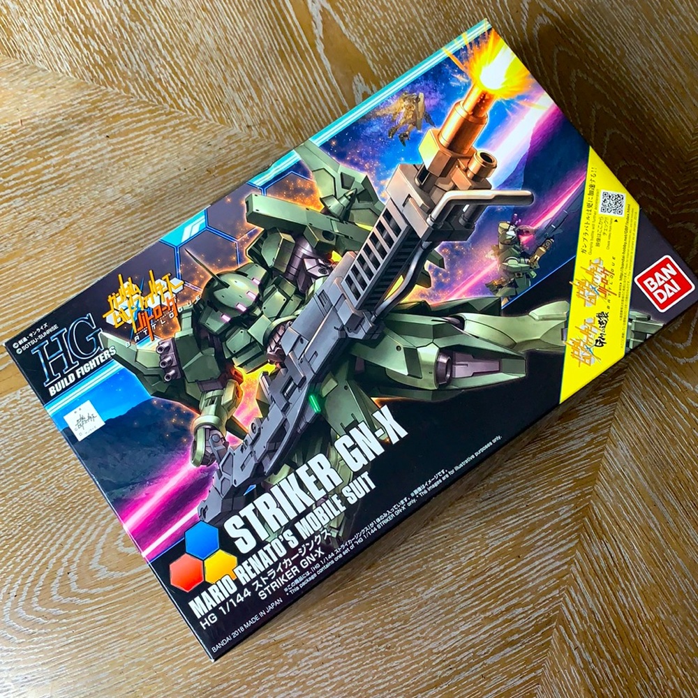 BANDAI Gundam Striker GN-X Mario Renato’s Suit Kit